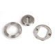 Polished Marine Stainless Steel Beehive Escutcheon
