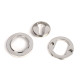Polished Marine Stainless Steel Round Euro Escutcheon