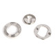 Polished Marine Stainless Steel Beehive Euro Escutcheon