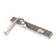 Avon Slimline Sprung Lever Espagnolette - Satin Marine Stainless Steel