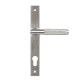 Brompton Slimline Sprung Lever Espagnolette - Satin Marine Stainless Steel