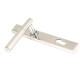Brompton Slimline Sprung Lever Espagnolette - Polished Marine Stainless Steel