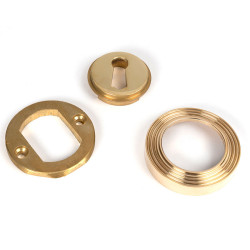 Polished Brass Beehive Escutcheon