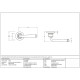 Avon Unsprung Lever Door Handle on Round Rose Set - Satin Marine Stainless Steel