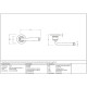 Avon Unsprung Lever Door Handle on Round Rose Set - Polished Marine Stainless Steel