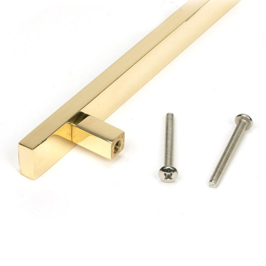 Scully Pull Handle - Polished Brass