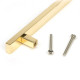 Scully Pull Handle - Polished Brass