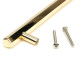 Kahlo Pull Handle - Polished Brass