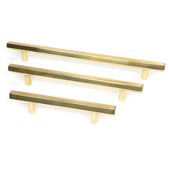 Kahlo Pull Handle - Aged Brass