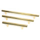 Kahlo Pull Handle - Aged Brass