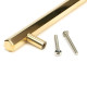 Kahlo Pull Handle - Aged Brass
