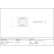 Polished Brass Square Euro Escutcheon