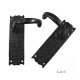 Kirkpatrick 2451 Wide Cratered Lever Door Handle
