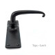 Kirkpatrick 2456 Plain Lever Door Handle