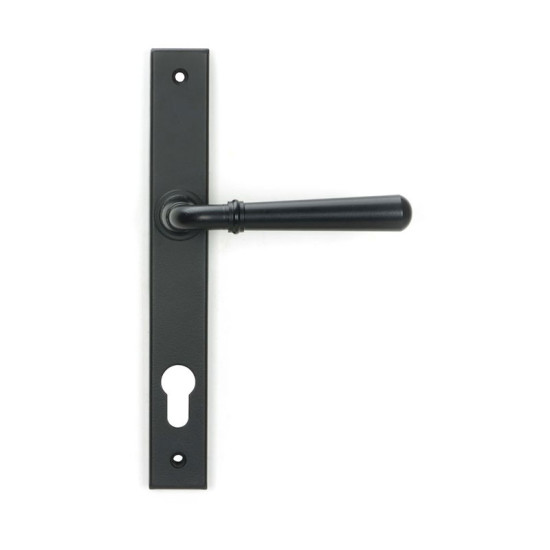 Matt Black Newbury Slimline Door Lever Handle