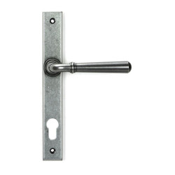 Pewter Newbury Slimline Door Lever Handle
