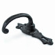 Kirkpatrick 2448 Fleur De Lys Straight Lever Door Handle