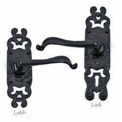 Kirkpatrick 2494 Jeanette Ornate Lever Door Handle
