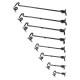 Traditional Blacksmith Forged Cabin Hook