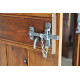 Kirkpatrick 3613 Thumb Latch - Pewter Finish