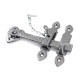 Kirkpatrick 3619 Thumb Latch Set - Pewter Finish