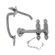Kirkpatrick 3619 Thumb Latch Set - Pewter Finish
