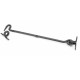Blacksmith External Beeswax Forged Cabin Hook