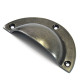 Antique Pewter Drawer Pull