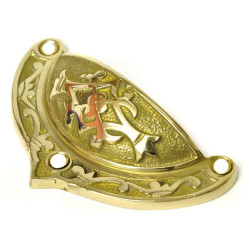 Brass Pagan Tie Drawer Pull