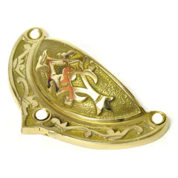 Brass Pagan Tie Drawer Pull