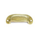 Brass Hammered Drawer Pull