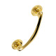 Grace Pull Handle with Roses