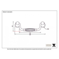 Traditional Blacksmith Wenlock Drop Handle