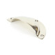 Period Cup Drawer Pull - Polished Nickel