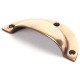 Period Cup Drawer Pull - Polished Bronze