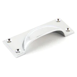 Art Deco Drawer Pull - Polished Chrome