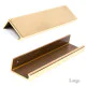 Plain Edge Pull - Aged Brass