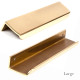 Moore Edge Pull - Aged Brass