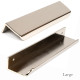 Moore Edge Pull - Polished Nickel