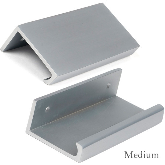 Plain Edge Pull - Satin Chrome