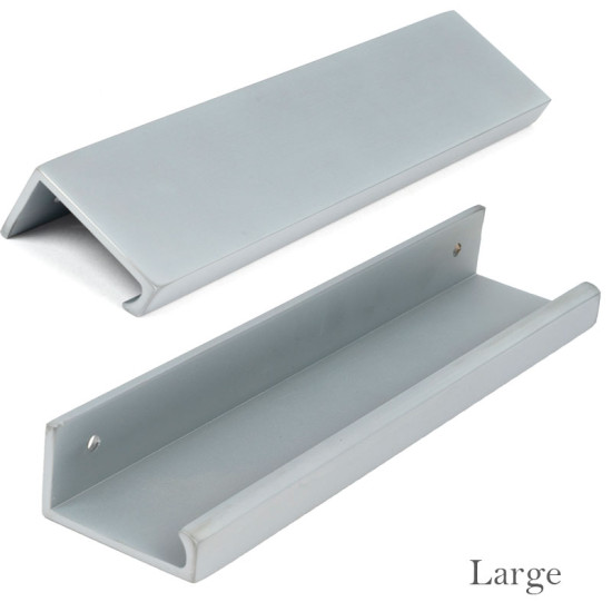 Plain Edge Pull - Satin Chrome