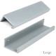 Plain Edge Pull - Satin Chrome