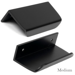 Moore Edge Pull - Matt Black