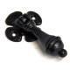 Kirkpatrick 1543 Four Leaf Clover Droplet Cabinet Handle