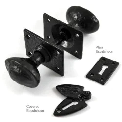Kirkpatrick 1553 Curved Oval Door Knob Set