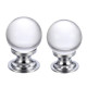 Clear Glass Cabinet Knob