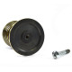 Antique Brass Queen Anne Cabinet Knob