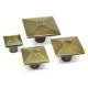 Antique Brass Nouveau Knob