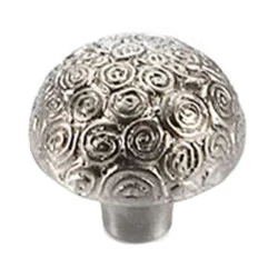 Nickel Nautilus Knob