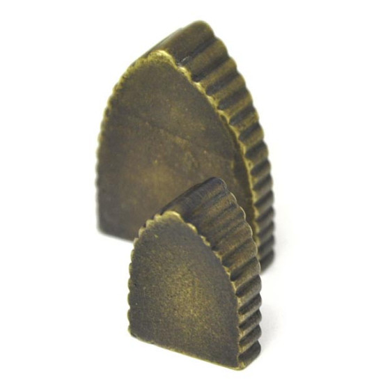 Antique Brass Harlech Knob